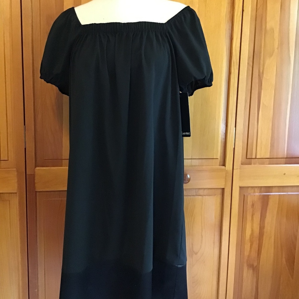 NWT Daisy Fuentes Juniors Party Dress Black Size L